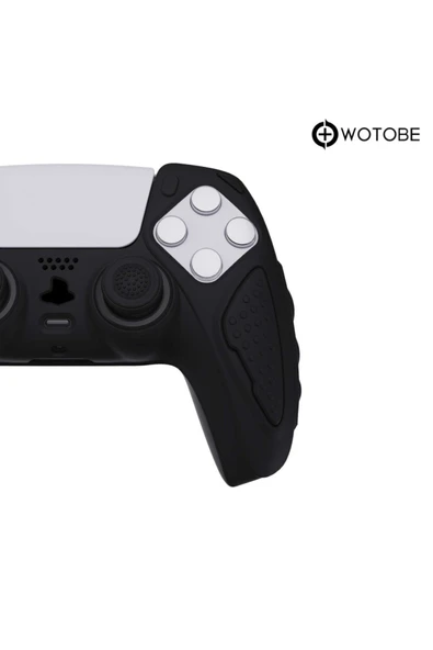 Playstation 5 Dualsense Oyun Kolu Silikon Koruyucu Kılıf ve Analog Koruyucu - Resim 3