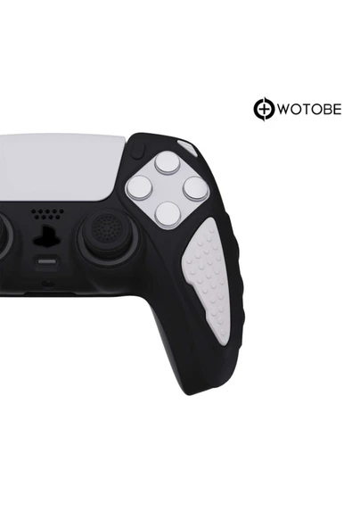 Playstation 5 Dualsense Oyun Kolu Silikon Koruyucu Kılıf ve Analog Koruyucu - 3