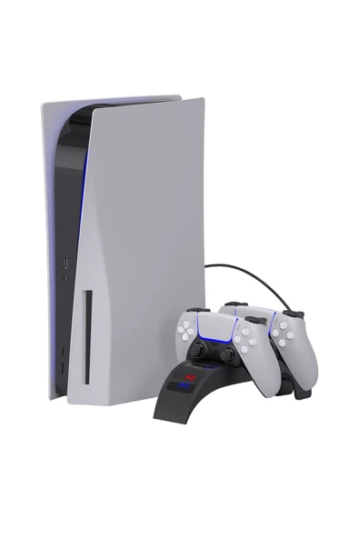 Led Göstergeli Playstation 5 Dualsense Oyun Kolu Şarj Standı - Resim 2