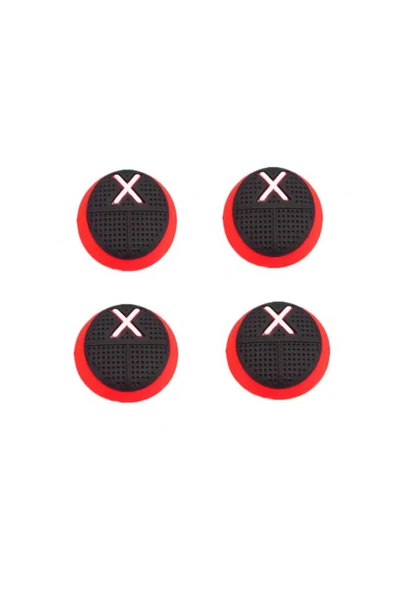 PS5/PS4/PS3/Xbox One/One X/One S/Series X/Series S 3D Analog silikon Koruyucu Modeller-4 Adet - Resim 2