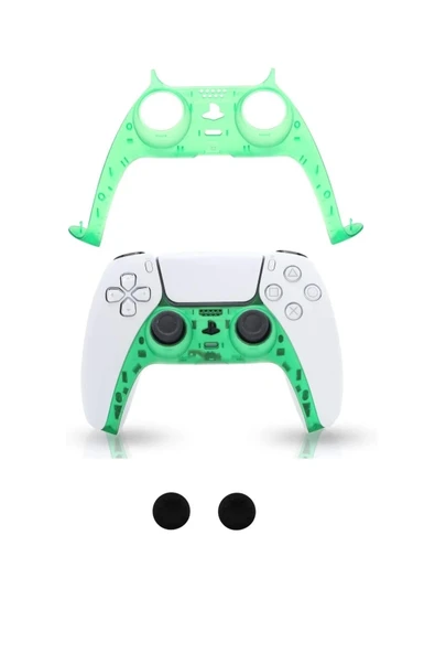 Ps5 Dualsense Kontroller Dekoratif Kaplama-analog Koruyucu Hediyeli