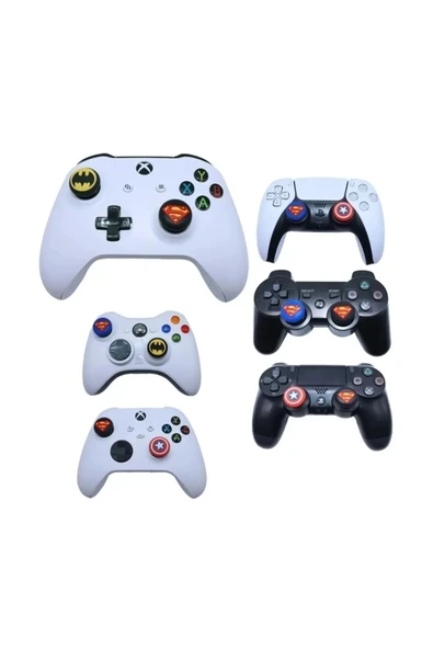 Ps5/ps4/ps3/xbox One/one X/one S/series X/series S 3d Mario Analog Koruyucu - 3