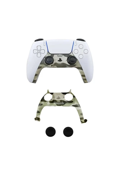 Ps5 Dualsense Kontroller Dekoratif Kaplama-analog Koruyucu Hediyeli
