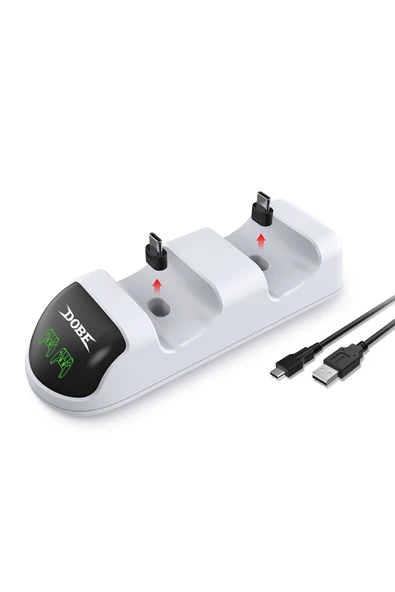 Led Göstergeli Playstation 5 Dualsense Oyun Kolu Şarj Standı - 3