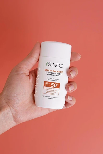 Sinoz Spf50 Yağlı Ciltlere Özel Sıvı Yüz Güneş Kremi - Yeni Nesil Güneş Filtreleri Hibrit Formül 50ml - 4