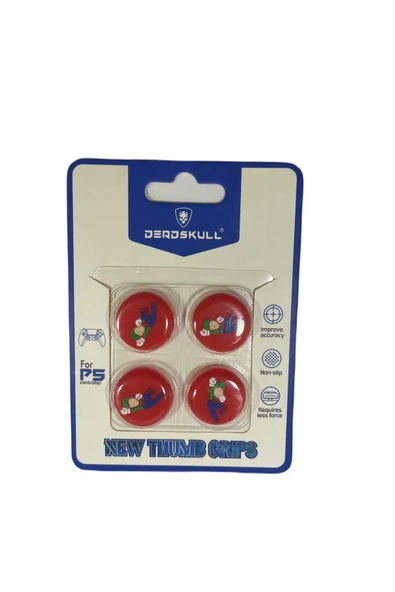 Ps5/ps4/ps3/xbox One/one X/one S/series X/series S 3d Mario Analog Koruyucu - Resim 2