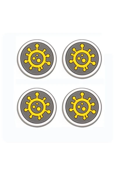 PS5/PS4/PS3/Xbox One/One X/One S/Series X/Series S 3D Analog silikon Koruyucu Modeller-4 Adet - 2