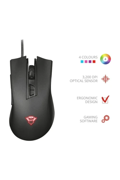 23091 GXT 121 Zeebo Gaming Mouse - 4
