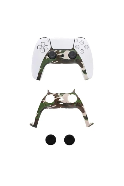Ps5 Dualsense Kontroller Dekoratif Kaplama-analog Koruyucu Hediyeli - 1