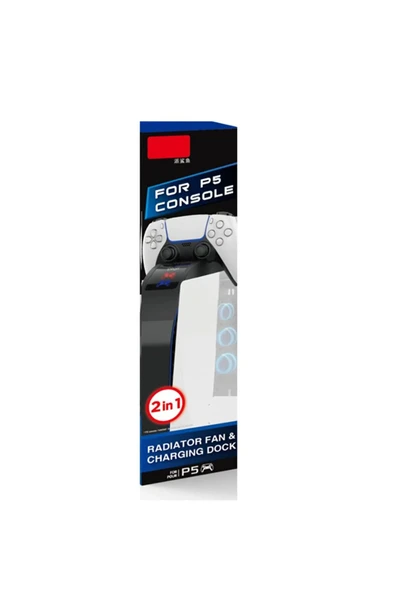 İPEGA LED Göstergeli Playstation 5 Soğutucu Şarj Stand - 5
