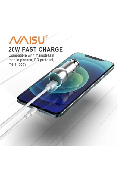 24v Type-c Araç Şarj Cihazı - Resim 2