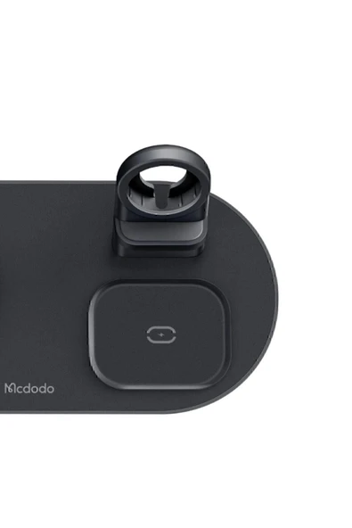 Ch-7061 3in 1 Magnetic Wireless Şarj Aleti-siyah - Resim 4