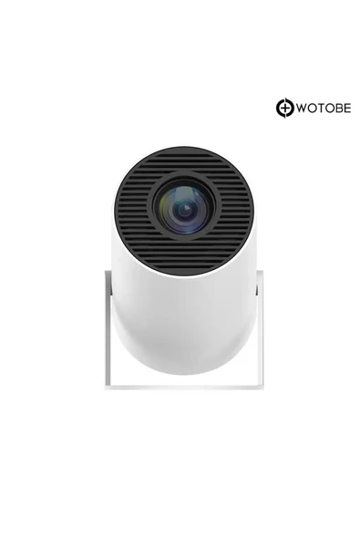 180 Derece Ayarlanabilir Taşınabilir Kablosuz 2.4G 5G WiFi Ultra HD Taşınabilir Projektör