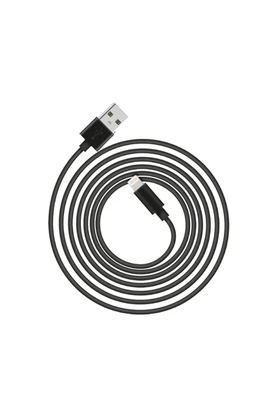 22167 Lightning Data Kablosu 2m Siyah - Resim 3
