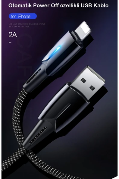 Le Apple Iphone/ipad Serisi Akıllı Şarj Ve Data Kablosu - Resim 5