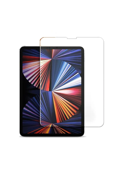 Ipad Pro 12.9 (2021) Tablet Cam Ekran Koruyucu