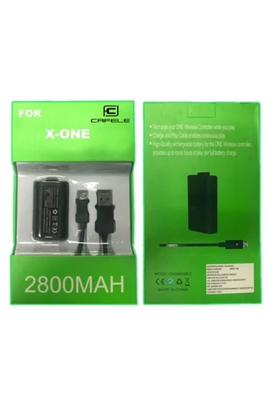 Xbox One S/x /e 2800mah Batarya Şarj Kiti - Resim 2