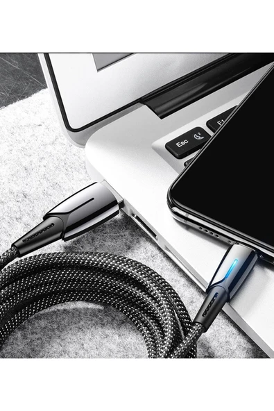 Le Apple Iphone/ipad Serisi Akıllı Şarj Ve Data Kablosu - Resim 3