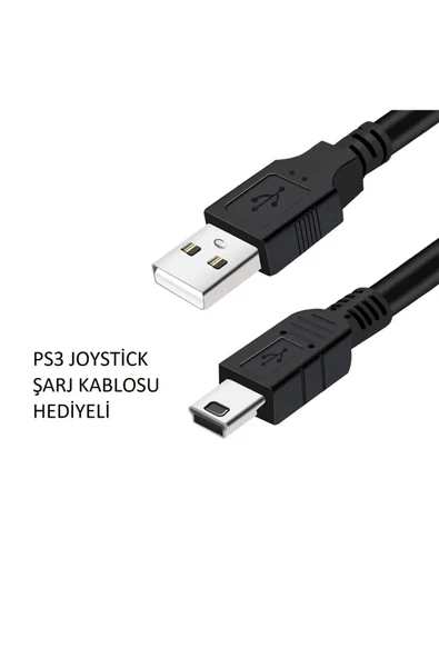 Ps3 Dualshock 3 Titreşimli Kablosuz Gamepad Kontroller - 3