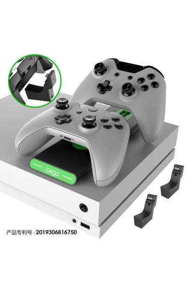Xboxone/x/s Uyumlu Göstergeli Gamepad Için Şarj Cihazları Çift Kol Xbox Kablosuz Şarj Cihazı - Resim 4