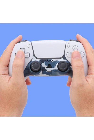 Ps5 Dualsense Oyun Kolu Kamuflaj Dekoratif Plastik Kaplama - 6