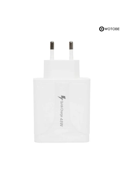 4 Usb 1 Type-c Usb Iphone Ipad Samsung Huawei Oppo Xiaomi Uyumlu 48w Hızlı Şarj Başlığı ürün görseli 1