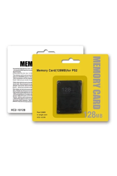 Playstation 2 Card 128mb Ps2 Hafıza Kartı Ps2 Card - 1