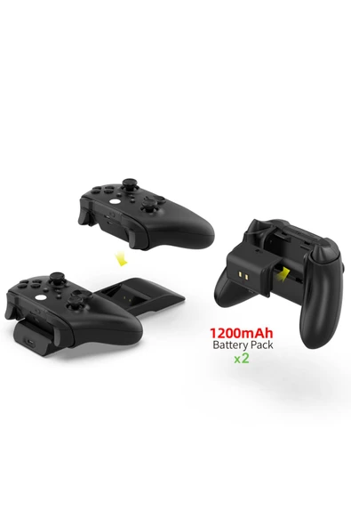 Xbox Series Oyun Kolu Joystick Pil Şarj Istasyonu - 6