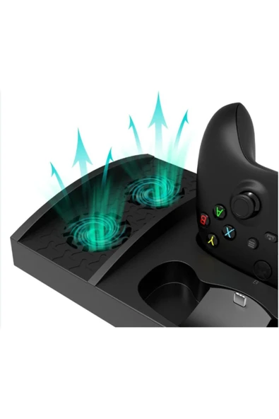 Orijinal Xbox Series S Fanlı Stand Çok Fonksiyonlu Şarj Ve Soğutma Standı - Resim 2