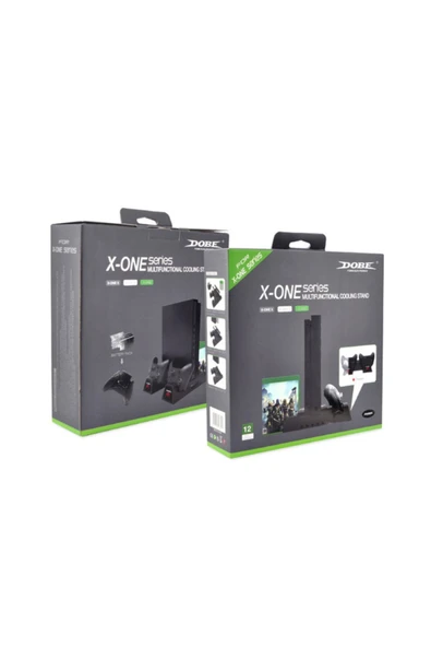 Xbox One S/x Çok Fonksiyonlu Soğutma Standı Led Göstergeli Fanlı Şarj Stand - Resim 5