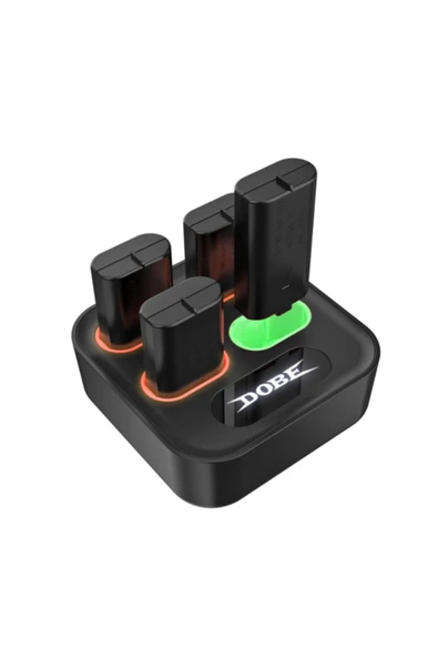Xbox Series S X Batarya Şarj Dock + 4 Adet Pil Dahil - Resim 2