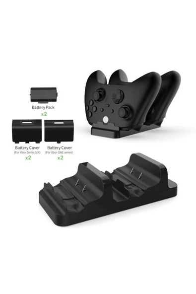Tyx-532x Xbox One-one S-one X-elite Şarj Yuvalı Çift Pilli Şarj Istasyonu - 4