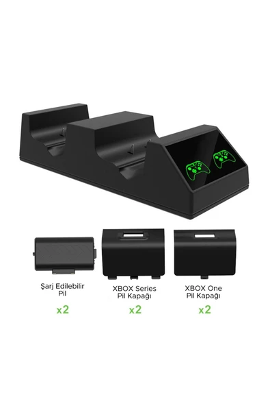 Xbox One/series Oyun Kolu Joystick Pil Şarj Istasyonu - Resim 2