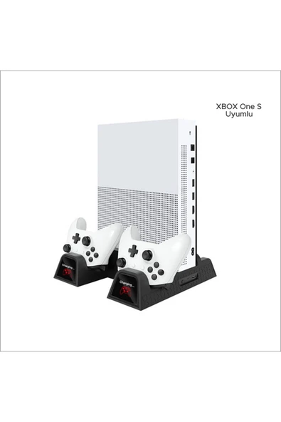 Xbox One X/s Uyumlu Çok Amaçlı Şarj Istasyonu Soğutucu Stand - 2