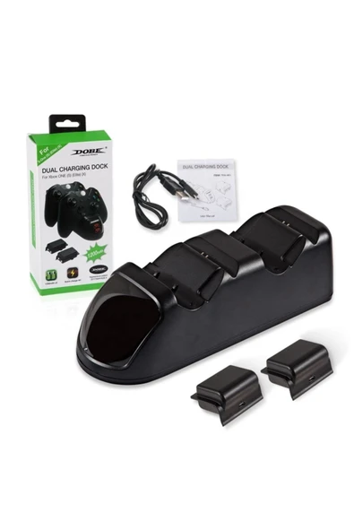 Xbox One S/x Kol Ikili Kablosuz Denetleyici Için Şarj Standı ürün görseli 1