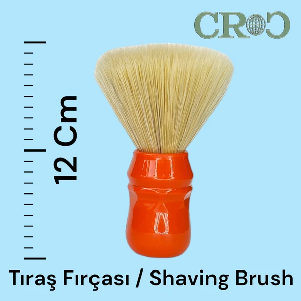 Croc SF001 Sentetik Tıraş Fırçası Kırmızı - 2