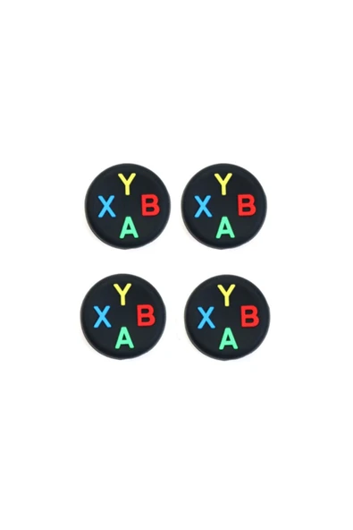 Harf Kodlu Xbox One S/one X/xbox E/xbox 360 Analog Koruyucu Silikon Pad