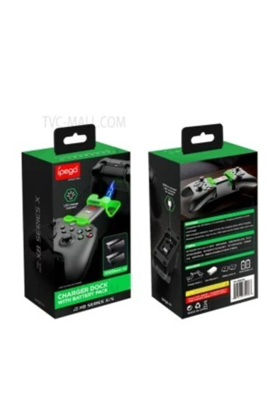 Xbox Series X/s Batarya Şarj Istasyonu Led Şarj Göstergeli Şarj Yuvası - Resim 5