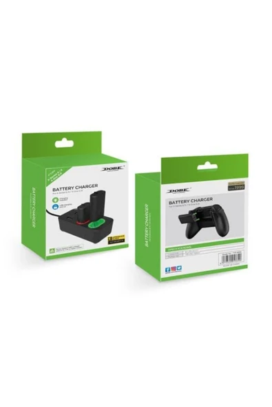 Xbox Series S X Batarya Şarj Dock + 2 Adet 800 Mah Pil Dahil - 2