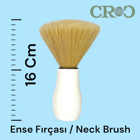 Croc EF001 Plastik Ense Fırçası Beyaz - 2