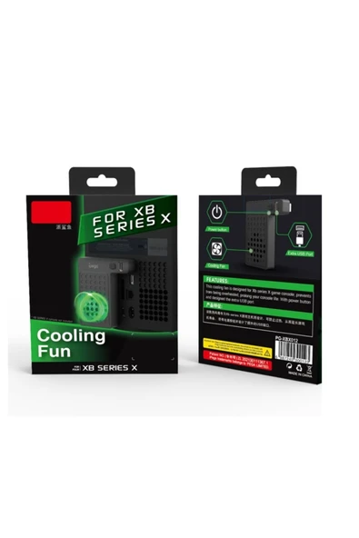 Xbx-012 Ultra Güçlü Ultra Sessiz Xbox Series X Soğutucu Fan - 5