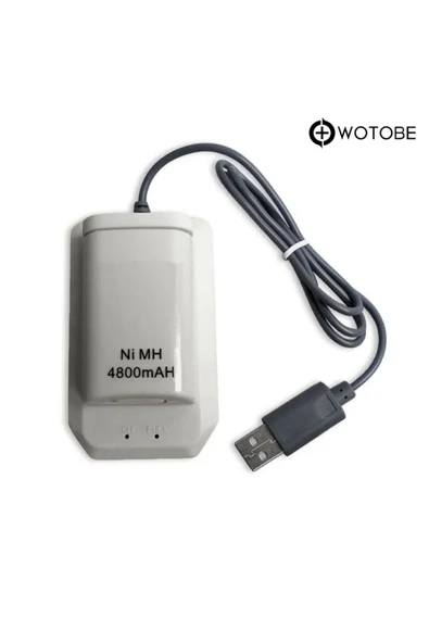 Xbox 360 Oyun Kolu Joystick Powerbank Şarj Edilebilir Pil Ve Şarj Cihazı - Resim 2