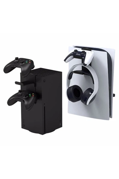 Xbox X Kol Ve Kulaklık Tutacagı Ps5 Dualsense Ve Kulaklık Tutacağı - Resim 3