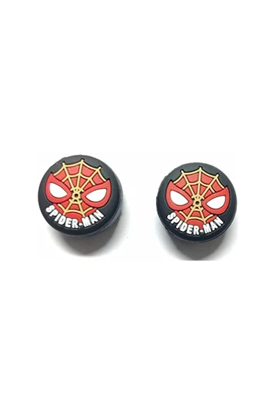 Spider Man Desenli Xbox One S/one X/xbox E/xbox 360 Analog Koruyucu Silikon Pad