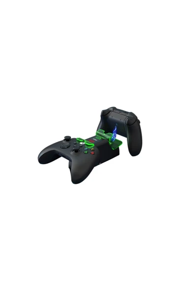 Xbs-003 Işıklı Xbox Series X Series S 1000mah Joystick Batarya Şarj Stand - 2