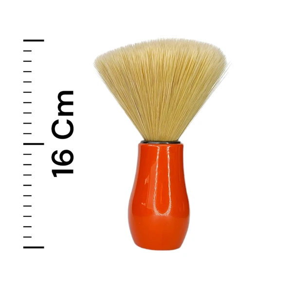 Croc EF001 Plastik Ense Fırçası Kırmızı - Resim 3