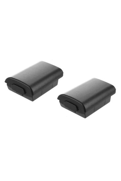 Xbox 360 Oyuncu Kolu Pil Kapağı Yuvası Siyah- 2adet ürün görseli 1
