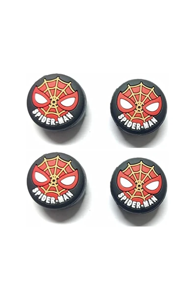 Spider Man Desenli Xbox One S/one X/xbox E/xbox 360 Analog Koruyucu Silikon Pad - Resim 2
