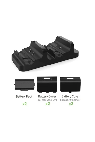 Tyx-532x Xbox One-one S-one X-elite Şarj Yuvalı Çift Pilli Şarj Istasyonu - 3