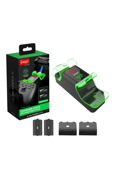 Xbox Series X/s Batarya Şarj Istasyonu Led Şarj Göstergeli Şarj Yuvası